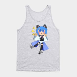 Cat Aqua Tank Top